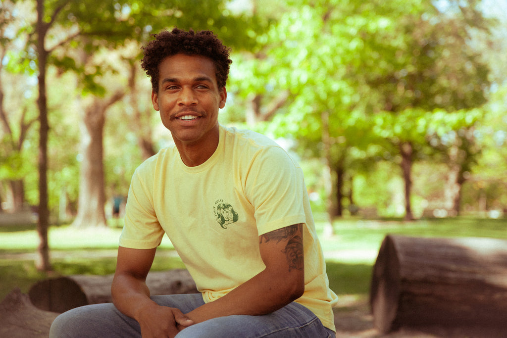 Yellow Logo Tee
